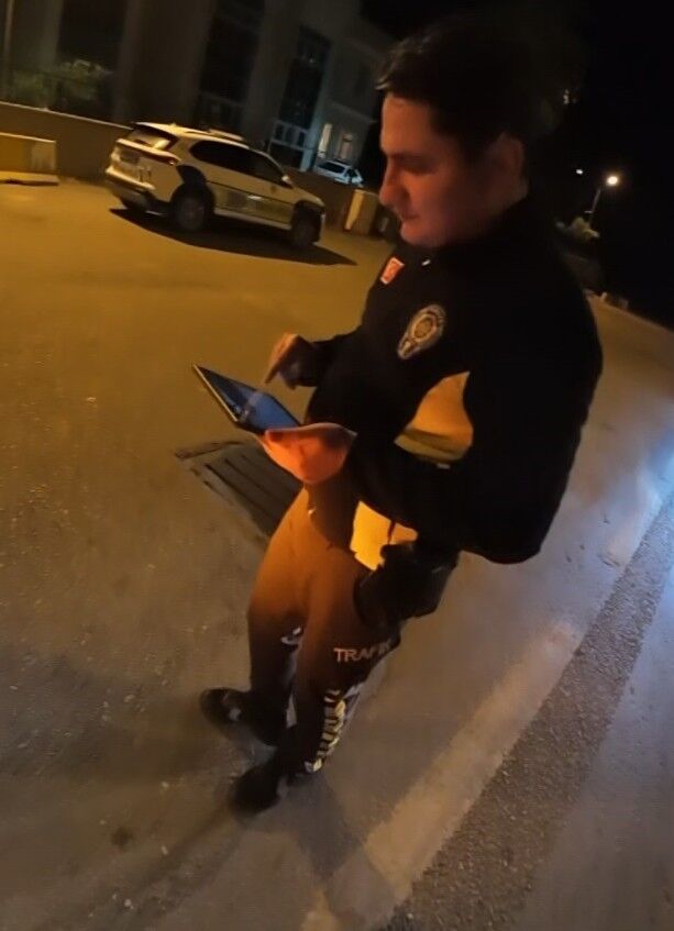 Trafik Polisi Öğretmene Evlat Acısı Yaşatma Dedi (1)