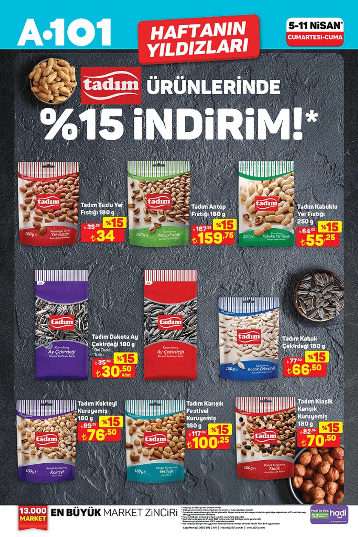 A101 Haftanın Yıldızları Kataloğu (5 Nisan 11 Nisan 2025) Büyük İndirim Fırsatları (5)