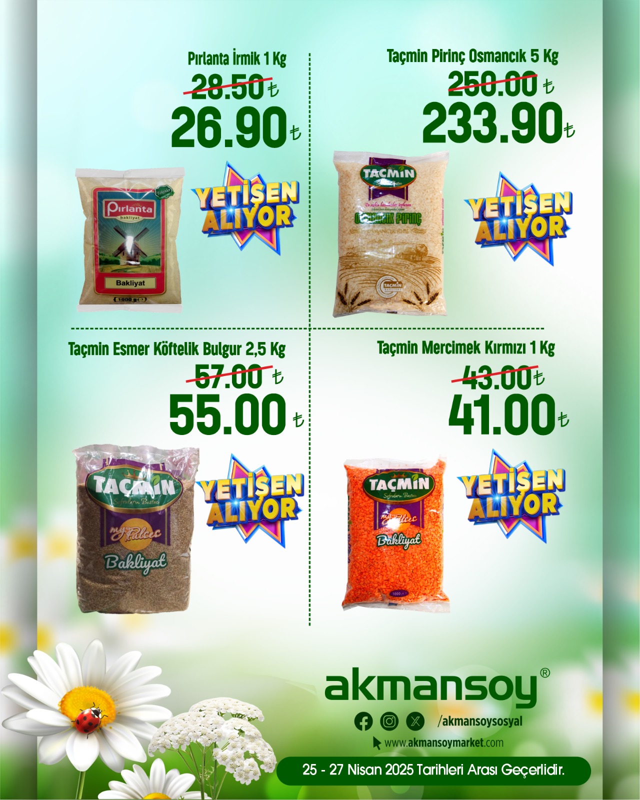 Akmansoy Marketlerde 24 Nisan İndirim Günleri Başladı (3)