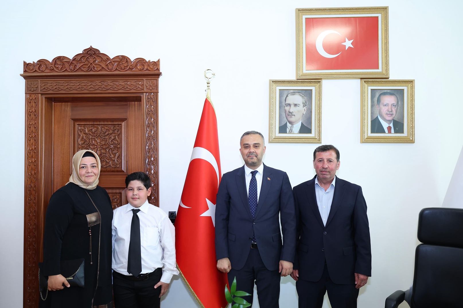 Başkan Hanifi Toptaş, Görevi Şehit Emaneti Aras Kağan’a Devretti (3)