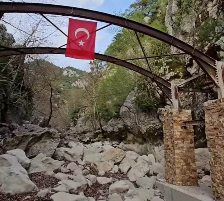 Kahramanmaraş'ın Gözde Kanyonu Susuz Kaldı (1)
