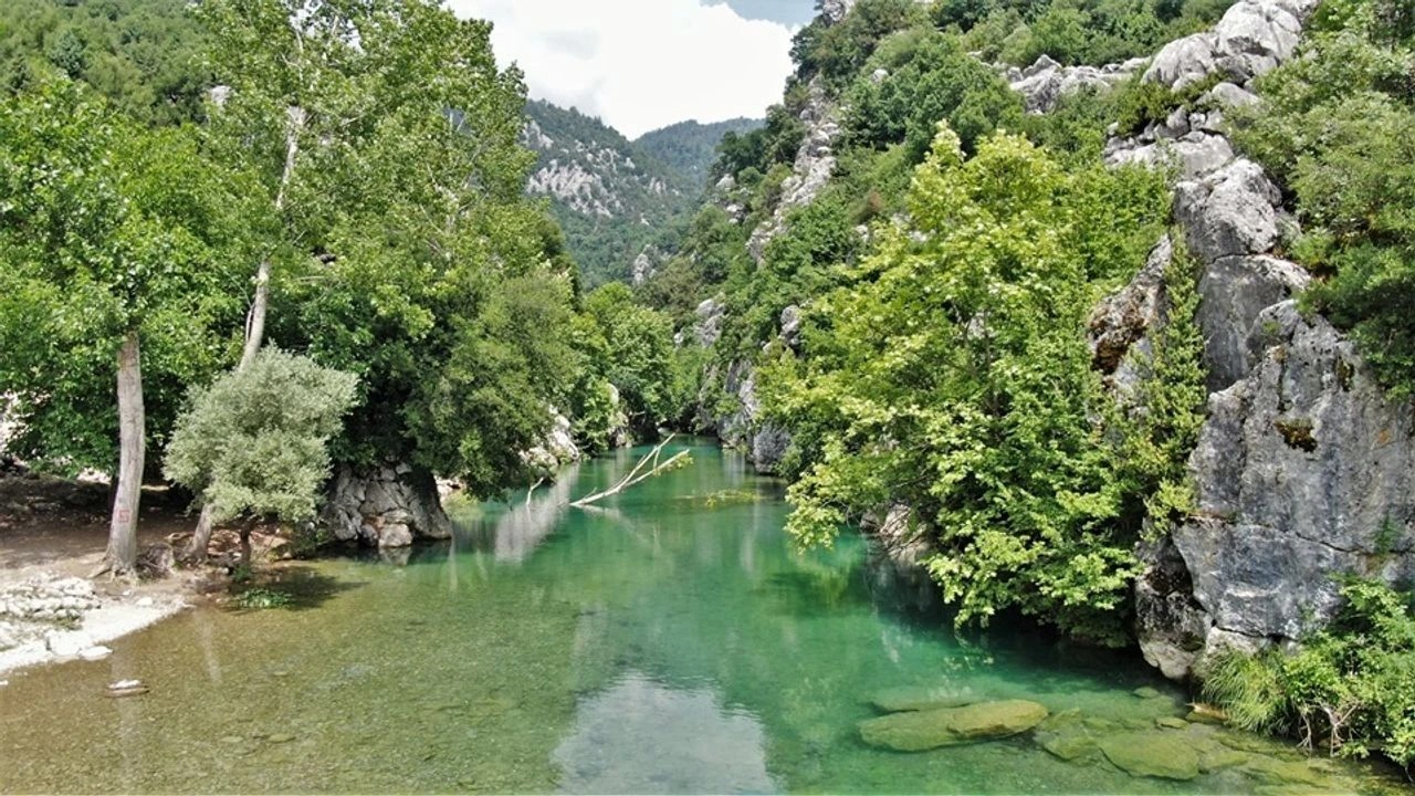 Kahramanmaraş'ın Gözde Kanyonu Susuz Kaldı (3)