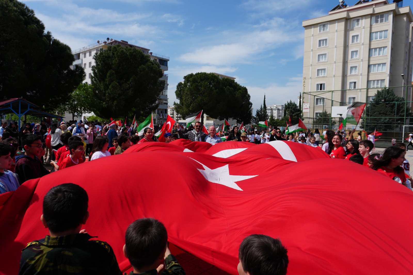 Kahramanmaraşlı Öğrenciler, Gazze’ye Destek (9)