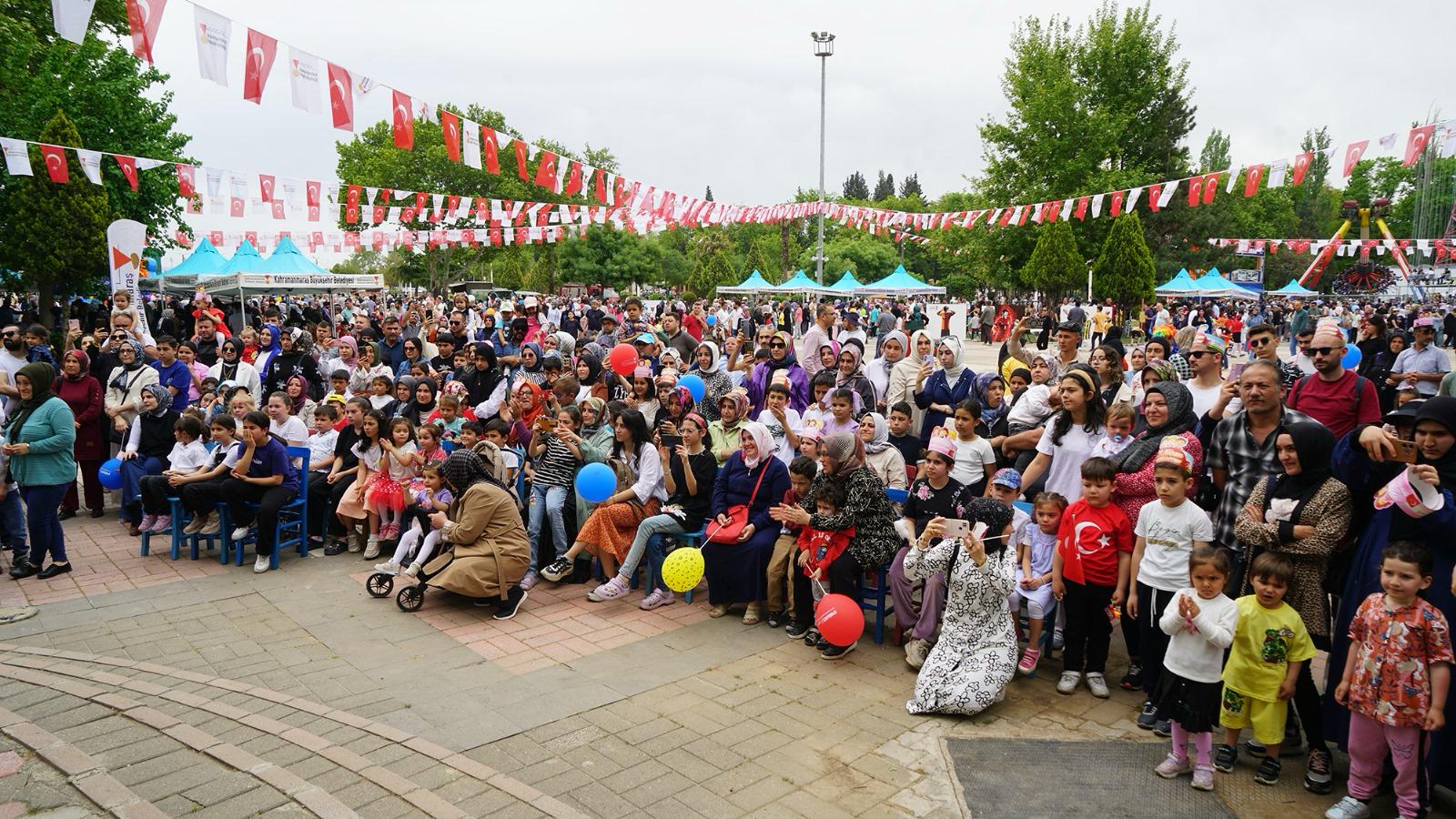 Kahramanmaraş’ta 23 Nisan Renkli Etkinliklerle Kutlandı (1)
