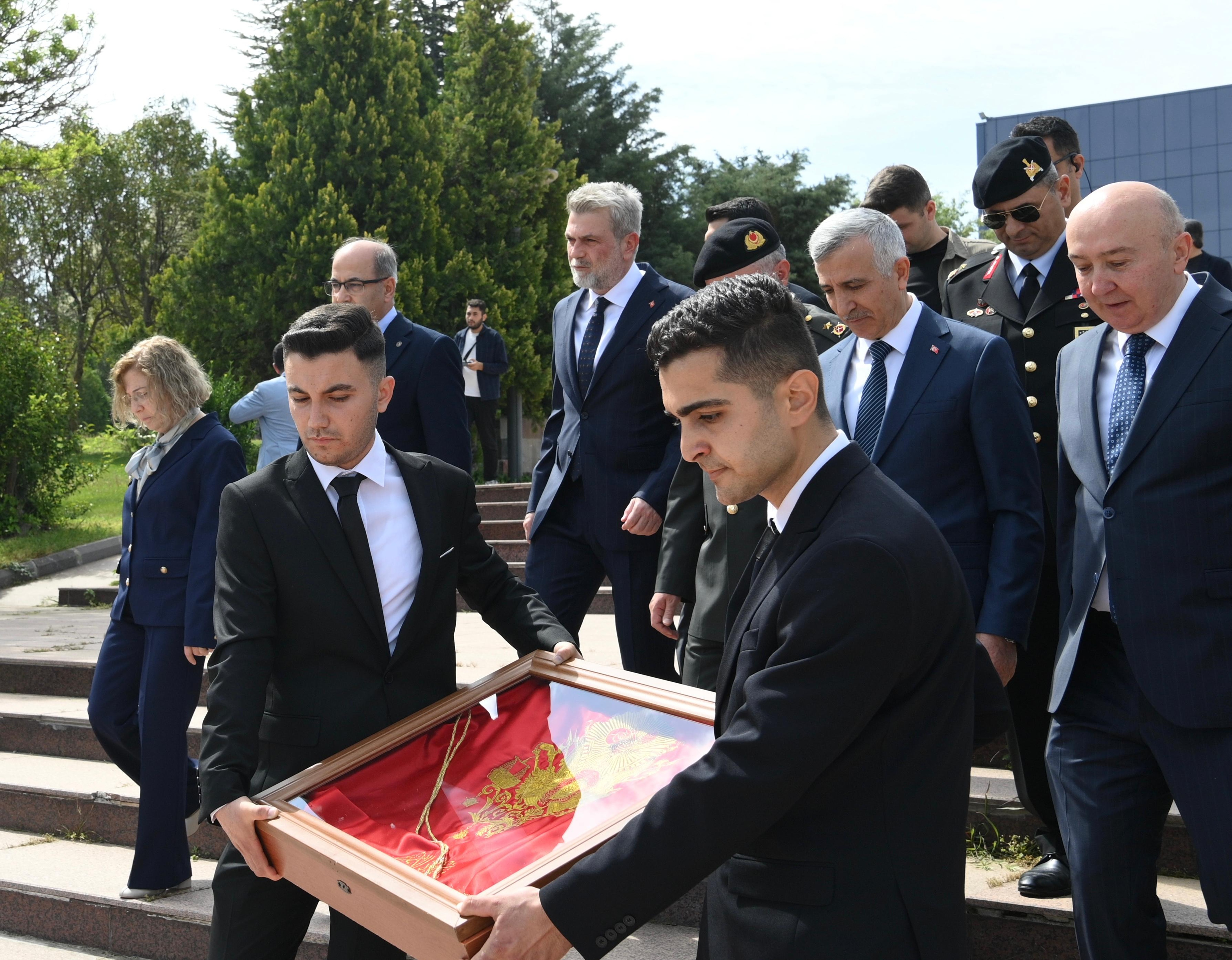 Kahramanmaraş’ta 57. Alay Sancağı Çanakkale’ye Uğurlandı (2)-1