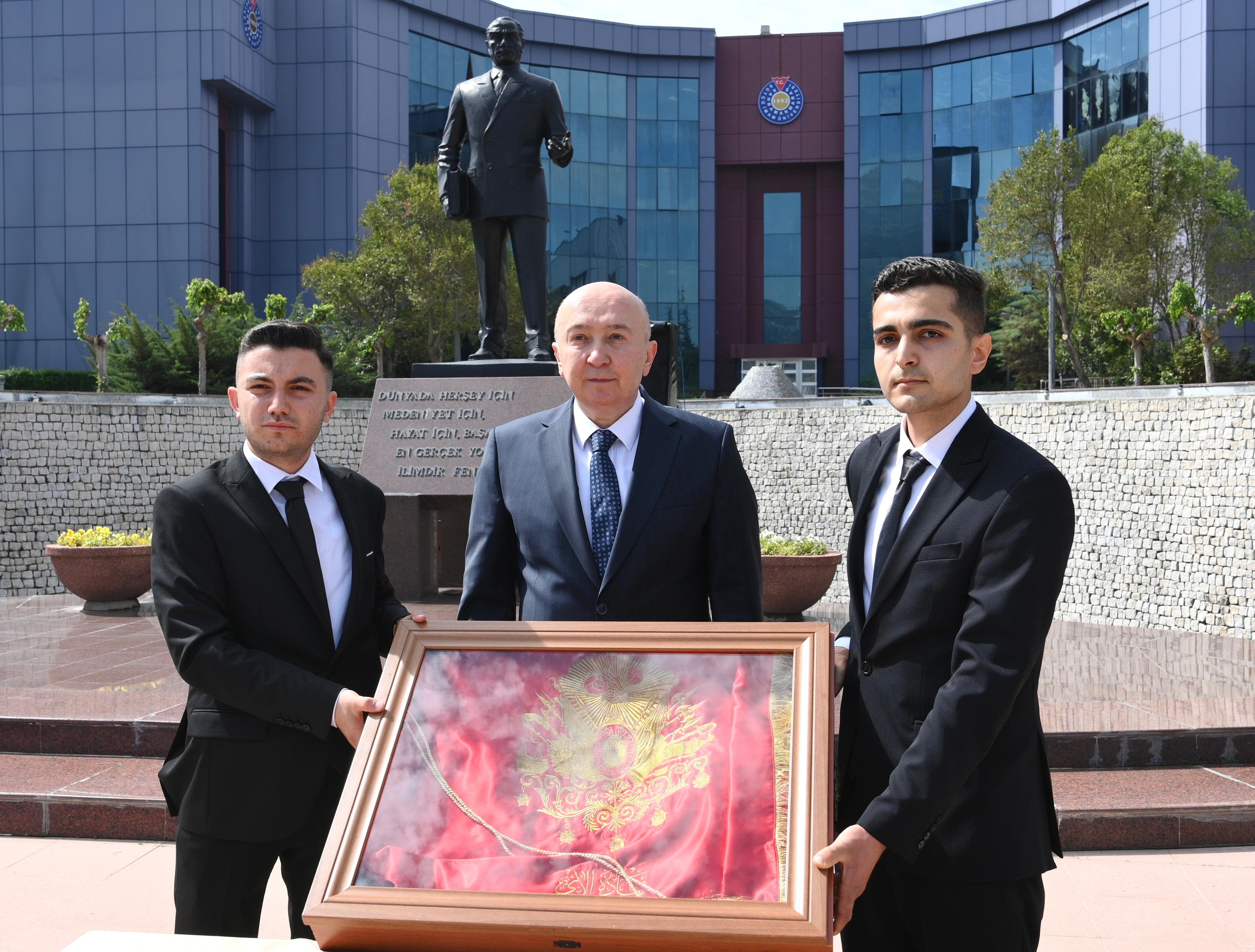 Kahramanmaraş’ta 57. Alay Sancağı Çanakkale’ye Uğurlandı (5)