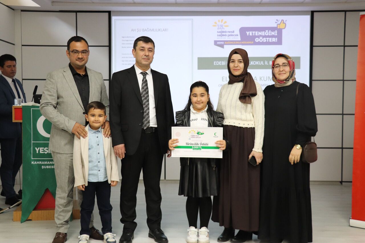 Kahramanmaraş’ta “Sağlıklı Nesil, Sağlıklı Gelecek” Ödül Töreni Düzenlendi (2)