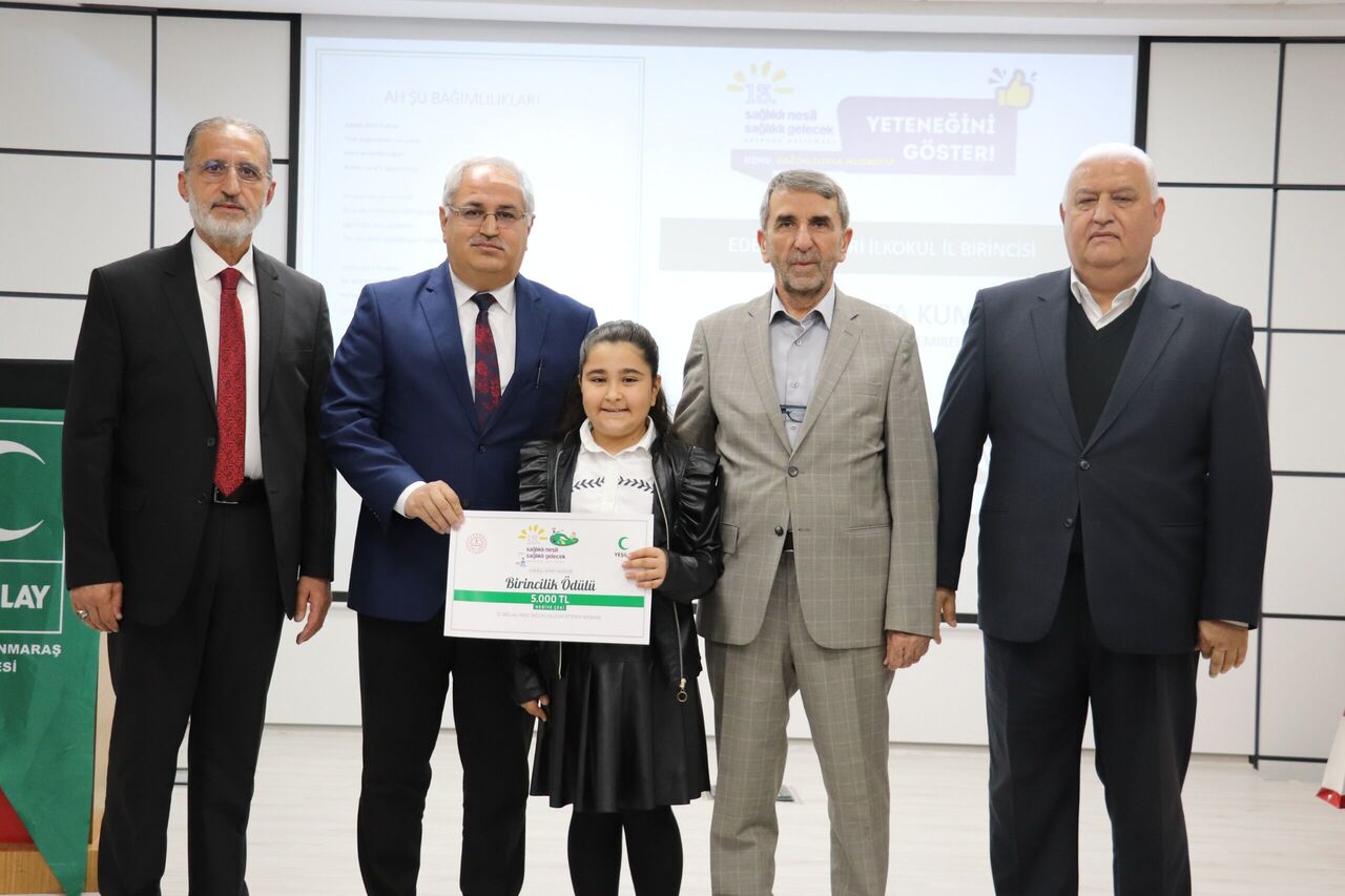 Kahramanmaraş’ta “Sağlıklı Nesil, Sağlıklı Gelecek” Ödül Töreni Düzenlendi (5)