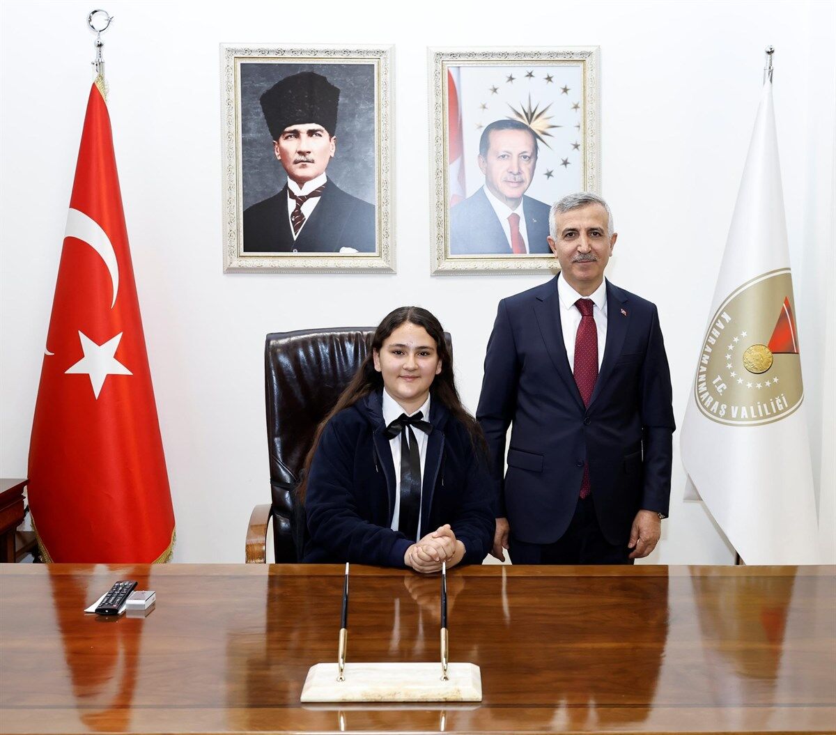 Kahramanmaraş’ta Vali Koltuğuna Mehtap Gök Oturdu (1)