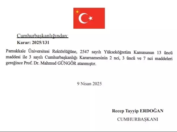 Pamukkale Üniversitesi Rektörü Prof. Dr. Mahmud Güngör Kimdir (2)