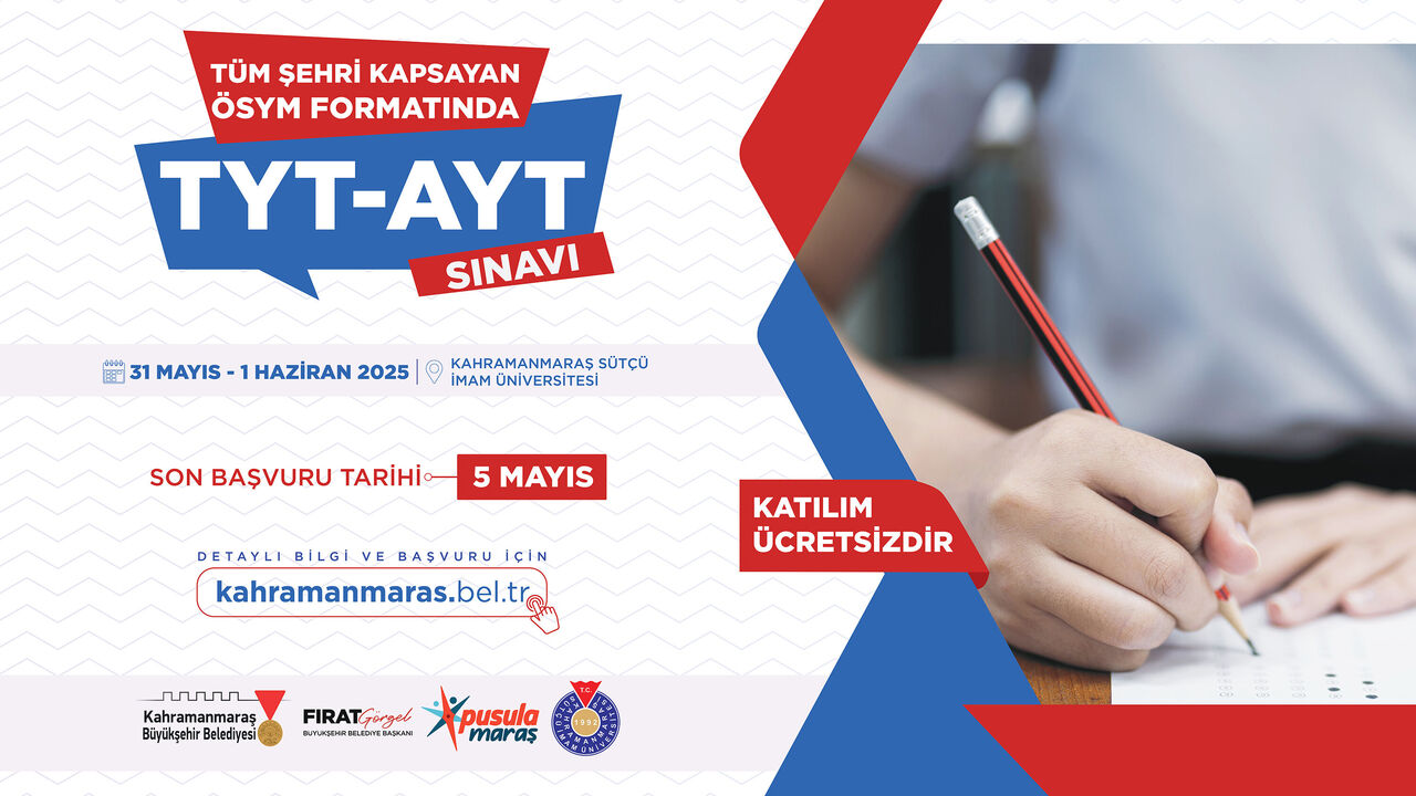 Üniversite Adaylarına Müjde! Kahramanmaraş’ta Gerçek Formatlı Ücretsiz Sınav Fırsatı-1