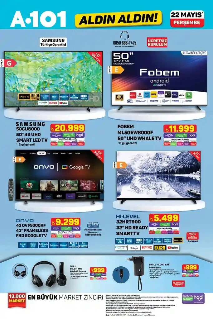 A101'De Şok İndirimler Kapıda! Elektrikli Araçtan Karavana, Yok Yok!4 (4)