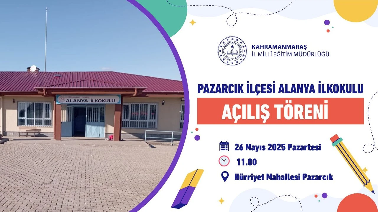 Deprem Sonrası Eğitime Hayat Veren Proje Alanya İlkokulu Açıldı