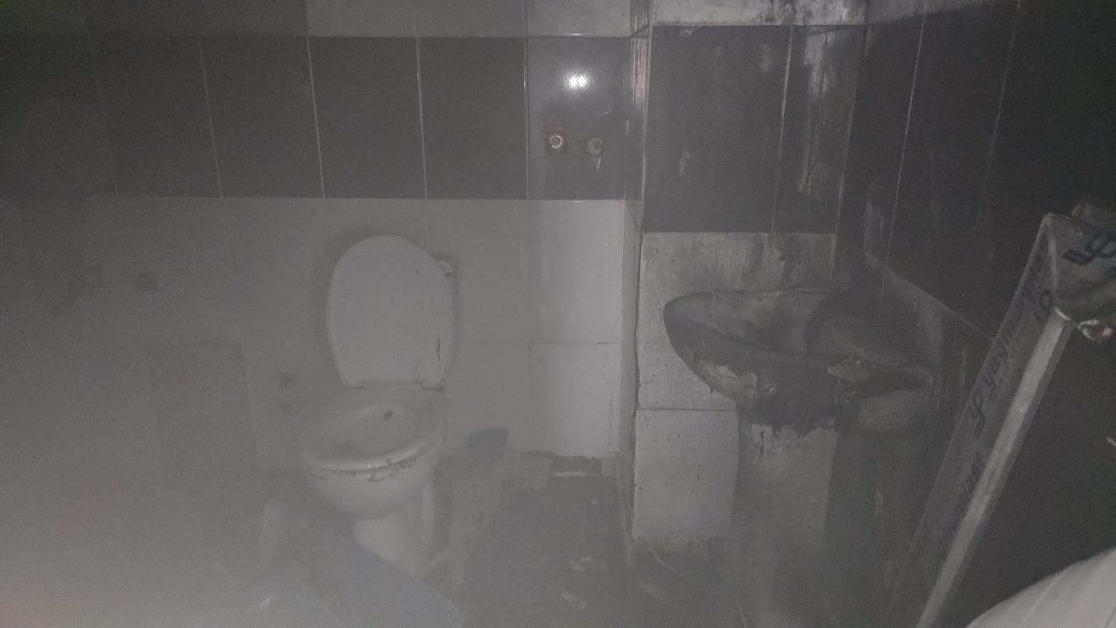 Gaziantep’te Havalandırmada Yakılan Ateş Paniğe Neden Oldu (4)
