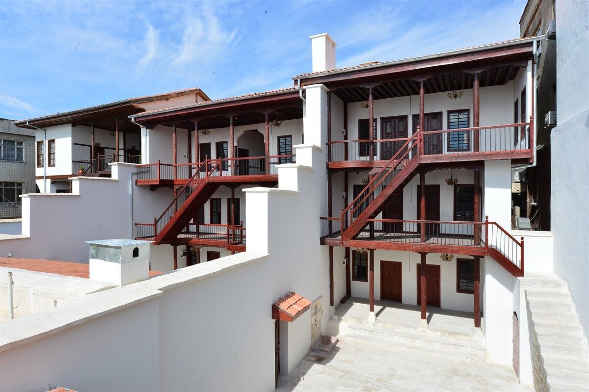 Kahramanmaraş’ın Tarihi Sivil Mimarlık Örneği Dedeoğlu Konağı Restore Edildi (4)