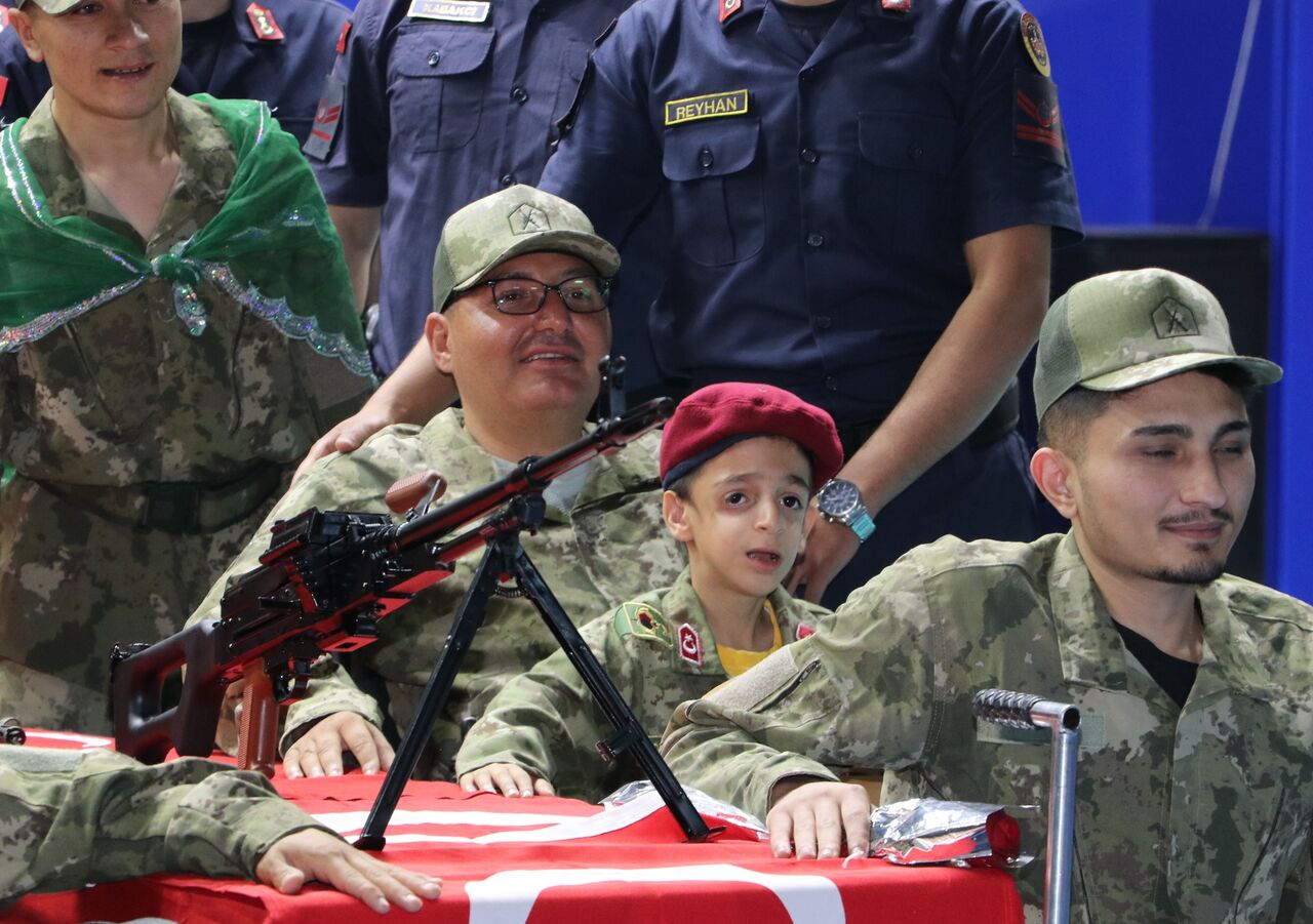 Kahramanmaraş’ta 20 Engelli Gencin Askerlik Hayali Gerçek Oldu (8)