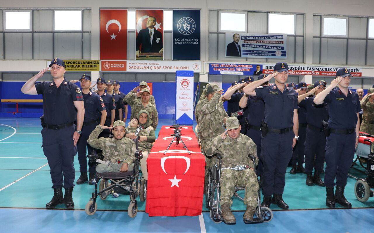 Kahramanmaraş’ta 20 Engelli Gencin Askerlik Hayali Gerçek Oldu (9)