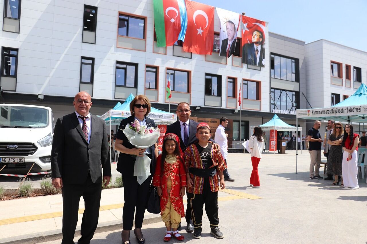 Kahramanmaraş'ta Haydar Aliyev İçin Tören Düzenlendi! (17)