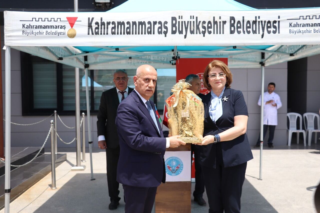 Kahramanmaraş'ta Haydar Aliyev İçin Tören Düzenlendi! (29)