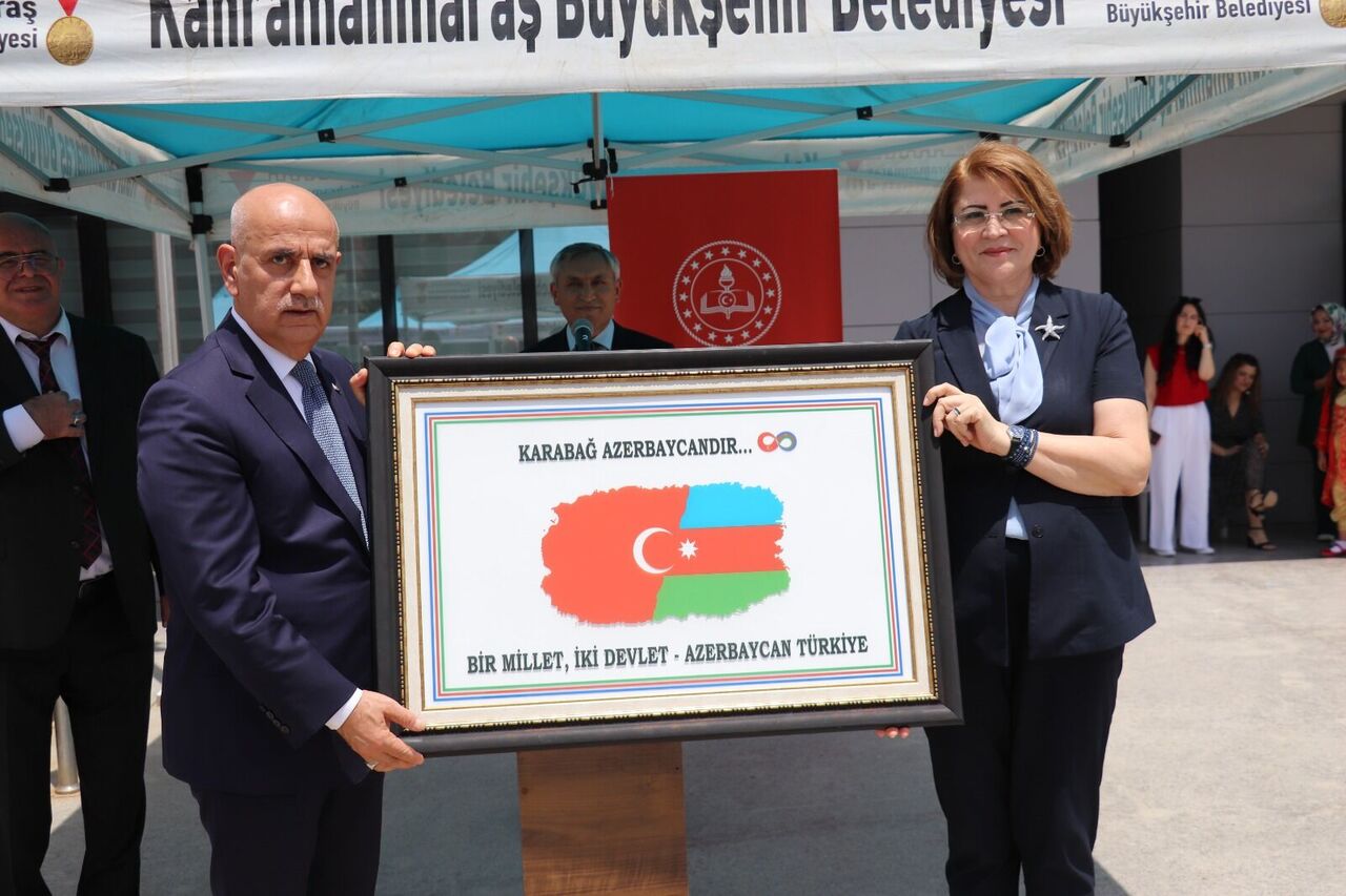 Kahramanmaraş'ta Haydar Aliyev İçin Tören Düzenlendi! (30)