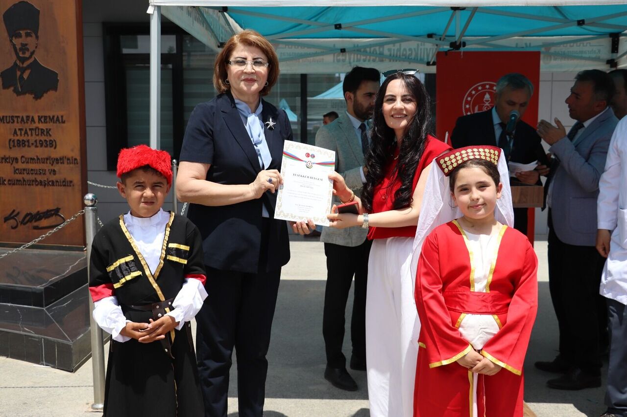 Kahramanmaraş'ta Haydar Aliyev İçin Tören Düzenlendi! (6)