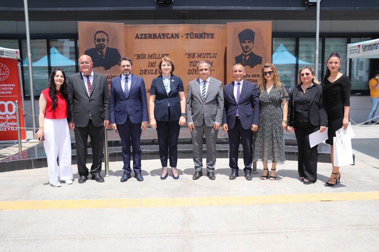 Kahramanmaraş'ta Haydar Aliyev İçin Tören Düzenlendi! (8)