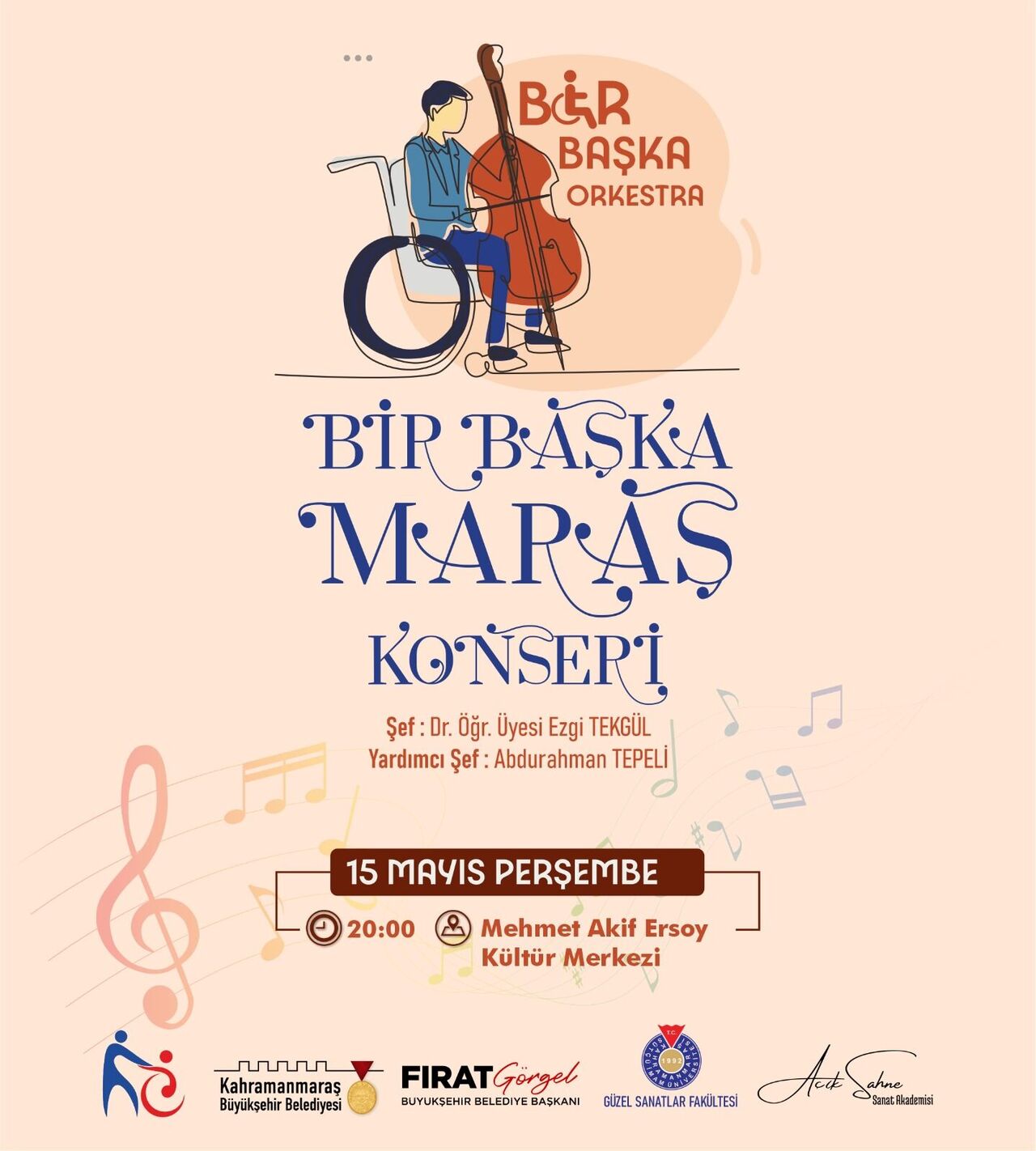 Kahramanmaraş’ta Özel Orkestra İlk Konserini Veriyor