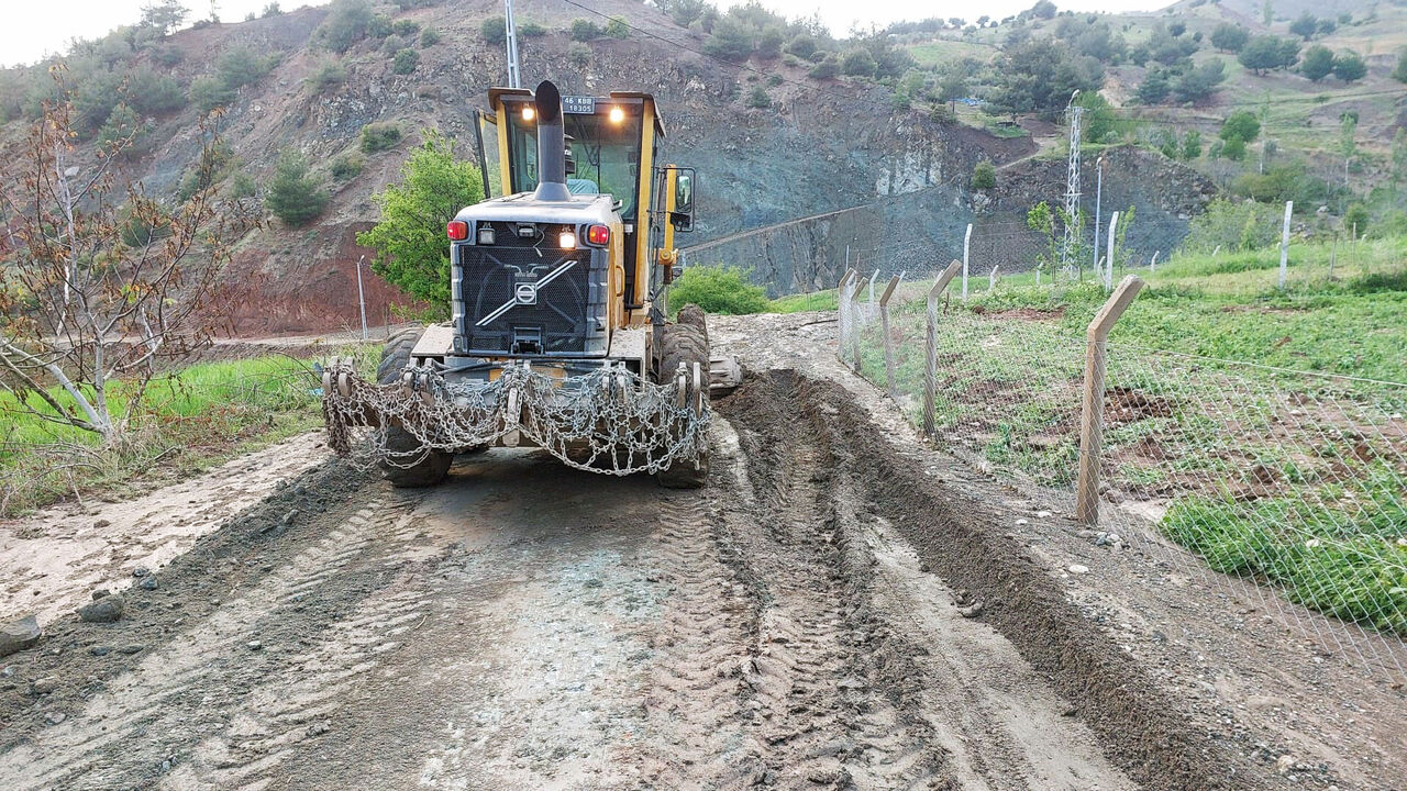 Kahramanmaraş'ta Yağmur Sonrası Yollar Yeniden Açılıyor (5)