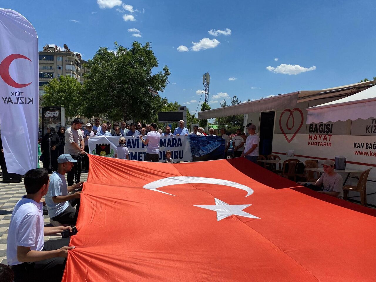 Mavi Marmara Şehitleri İçin Kahramanmaraş’ta Sessiz Çığlık (7)