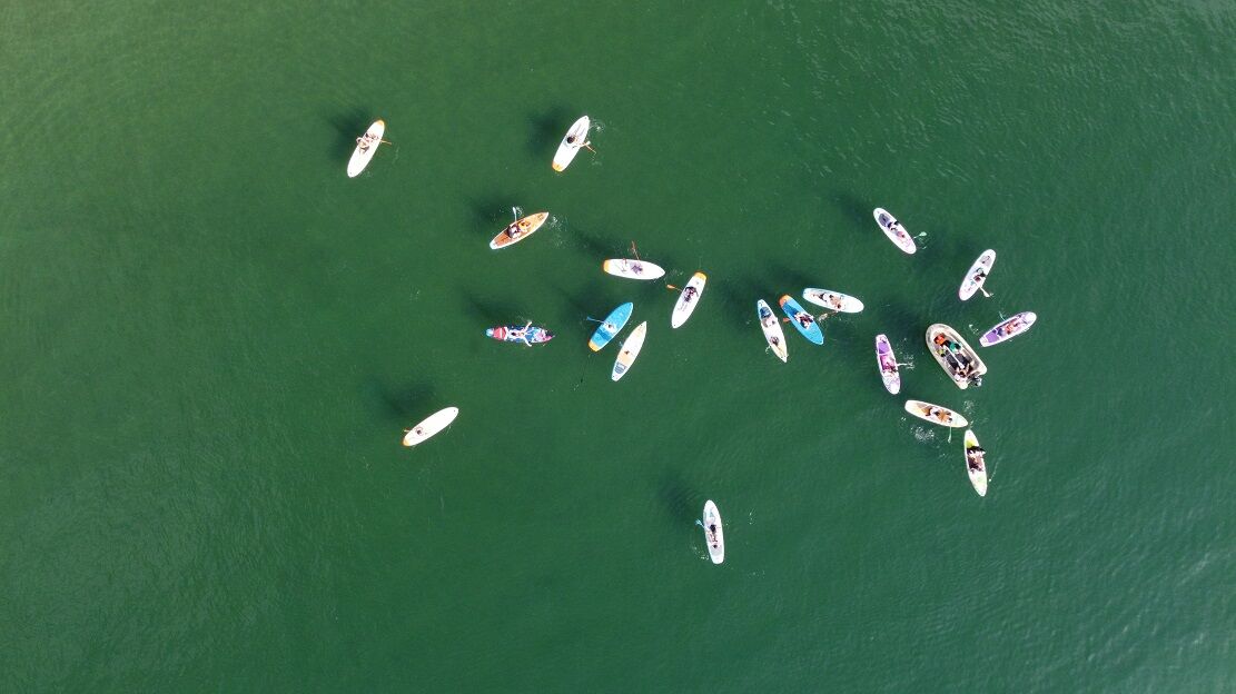 Mersin’de Özel Bireyler İlk Kez Kürek Sörfüyle Tanıştı Akdeniz’de Renkli Anlar (2)