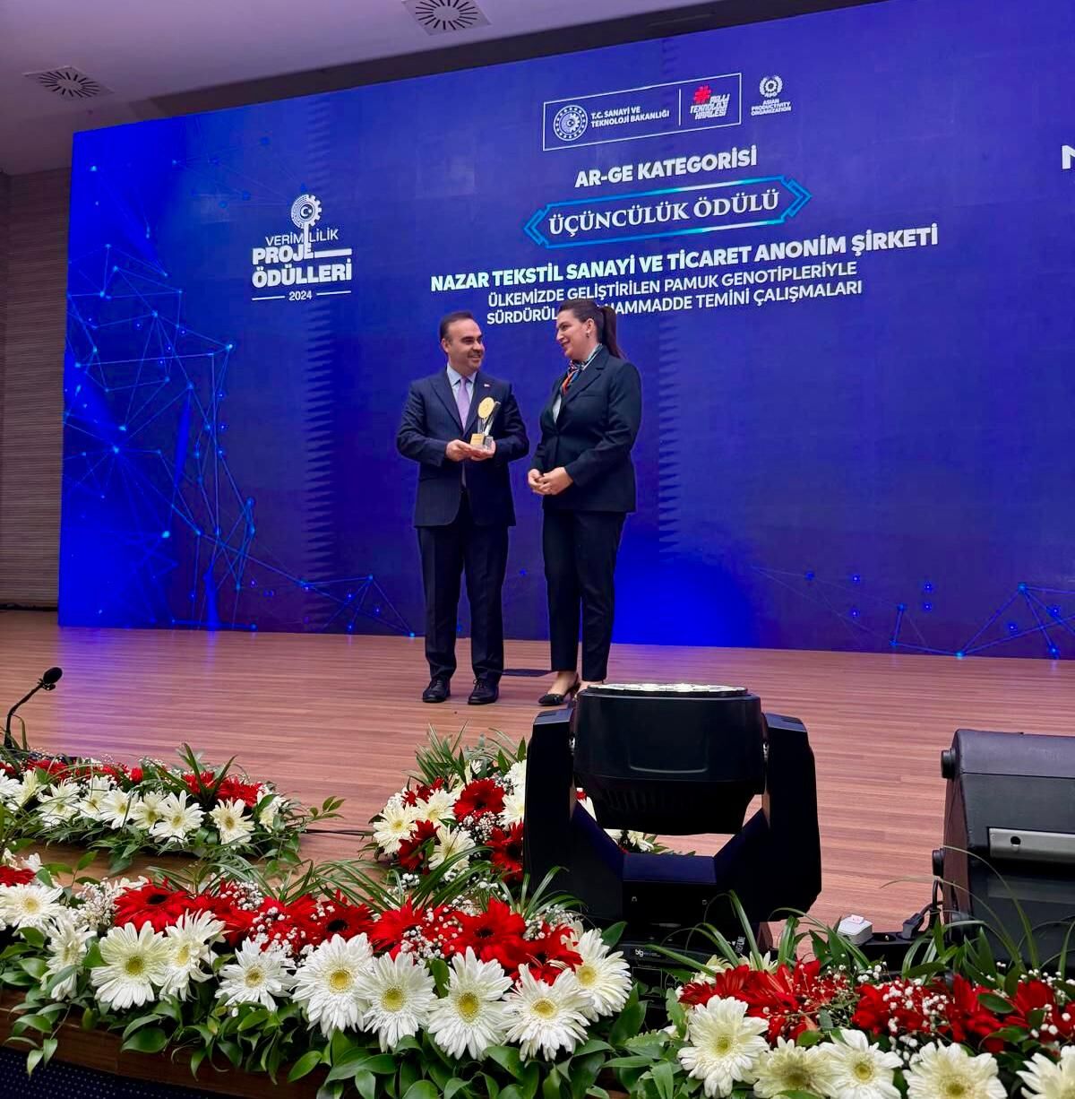 Nazar Tekstil'den Ar Ge Alanında Gurur Veren Başarı Türkiye Üçüncülüğü! (5)