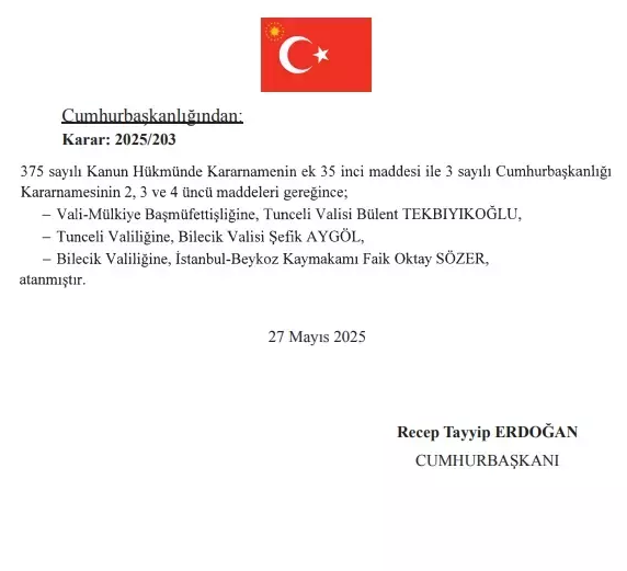 Tunceli Valisi Şefik Aygöl Kimdir Yeni Tunceli Valisi Nereli, Kaç Yaşında (1)