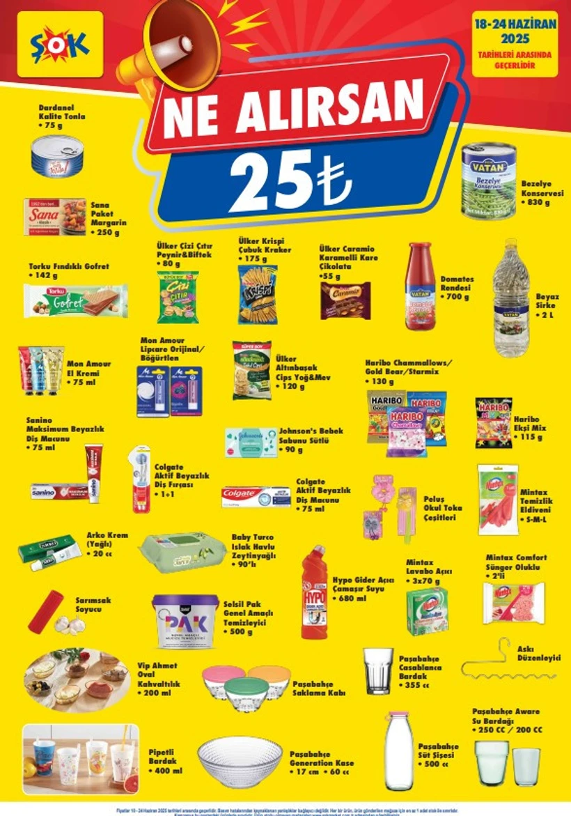 18 Haziran Şok Kataloğu Yayınlandı Avantajlı Fiyatlar Cep Yakmıyor! (1)