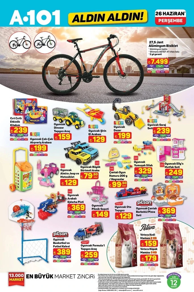 A101 26 Haziran Kataloğu Klima, El Blenderı, Elektrikli Araç Var (1)