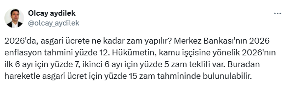 Asgari Ücret 25 Bin 419 Lira Olacak (1)