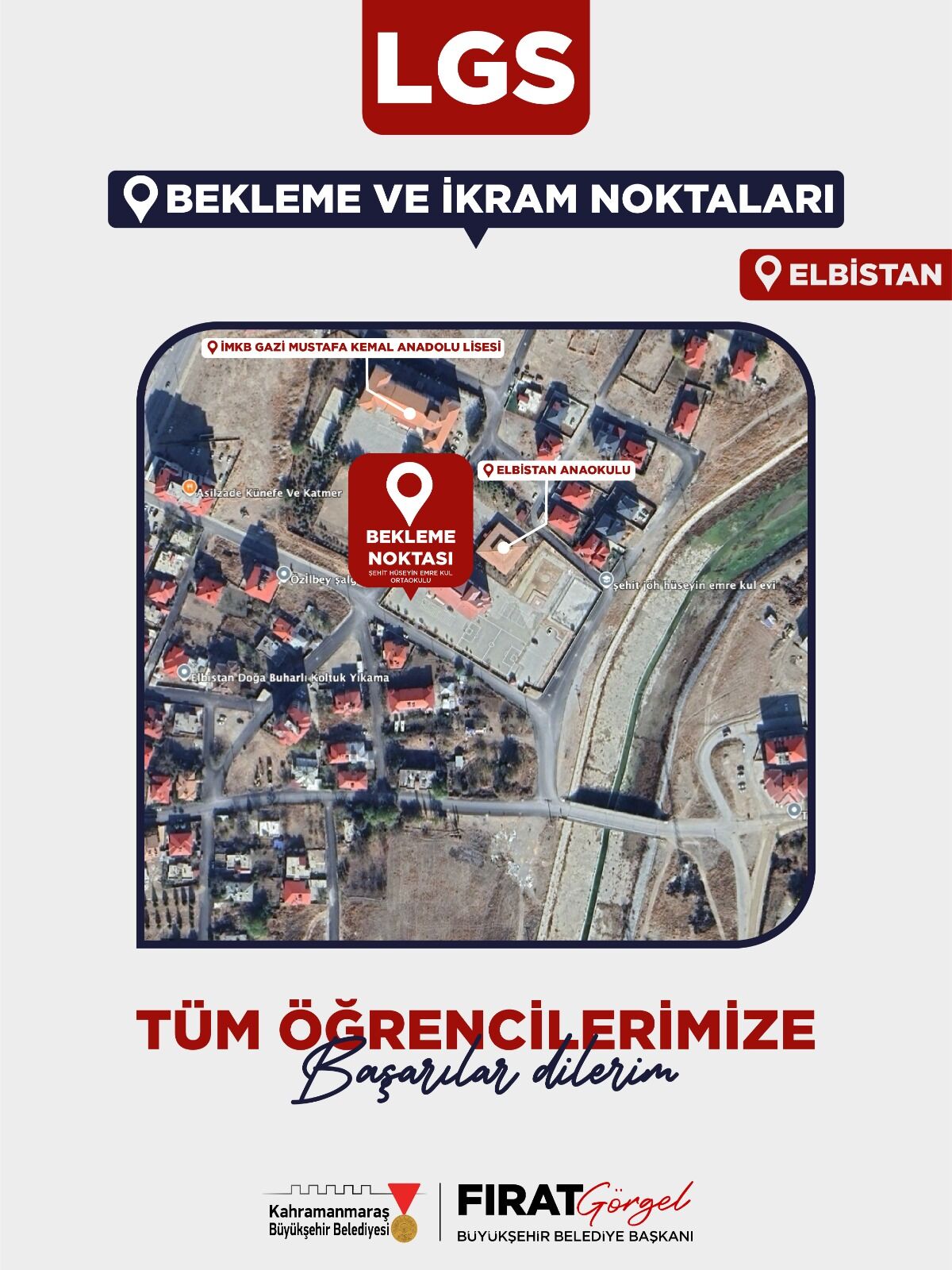 Kahramanmaraş Büyükşehir'den Lgs Gününe Özel Destek (6)