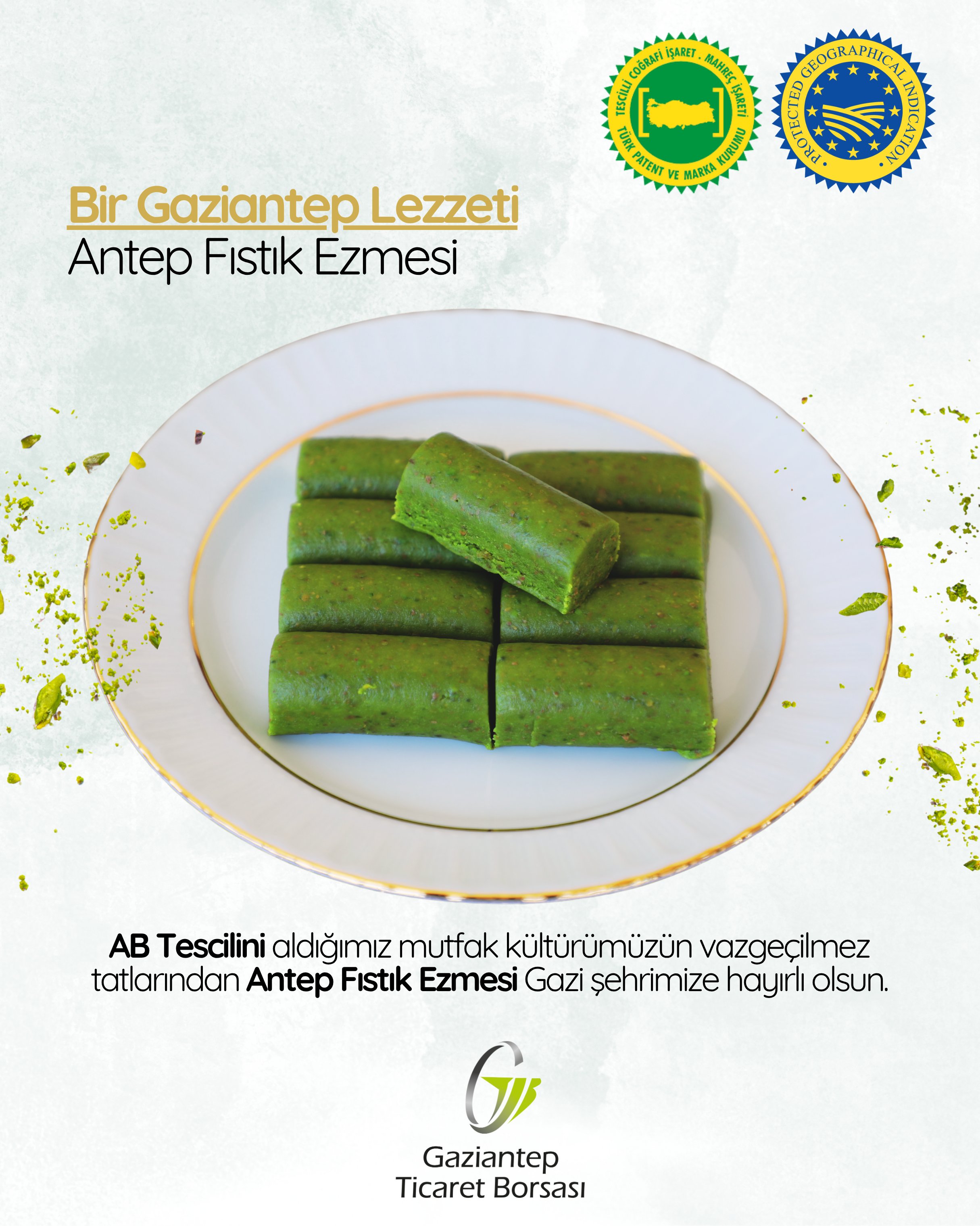 Kahramanmaraş Fıstık Ezmesi Tescillenmişti, Avrupa Tescili Antep’e Gitti (1)