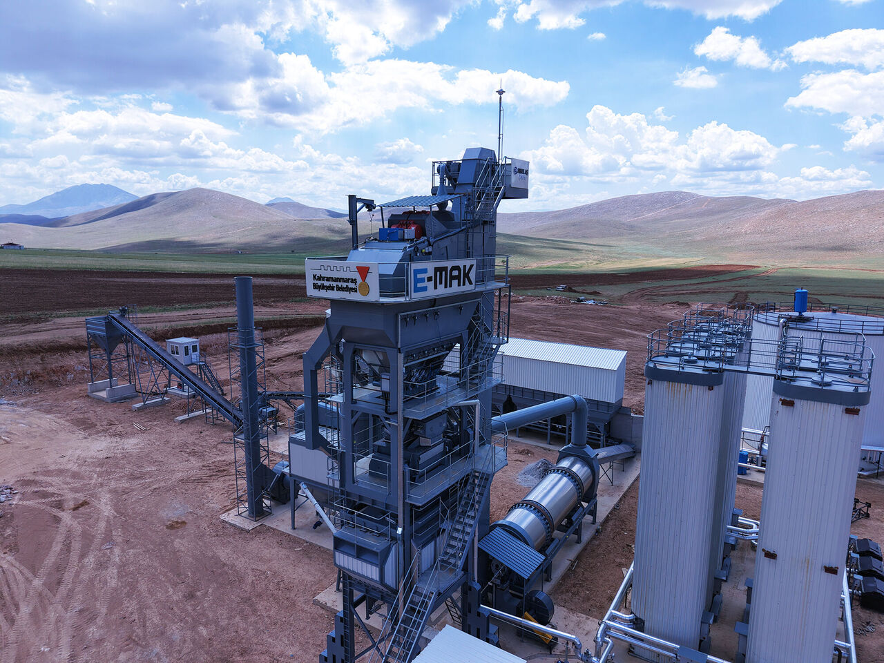 Kahramanmaraş 'Ta 700 Milyonluk Asfalt Tesisi Hizmete Giriyor! (4)