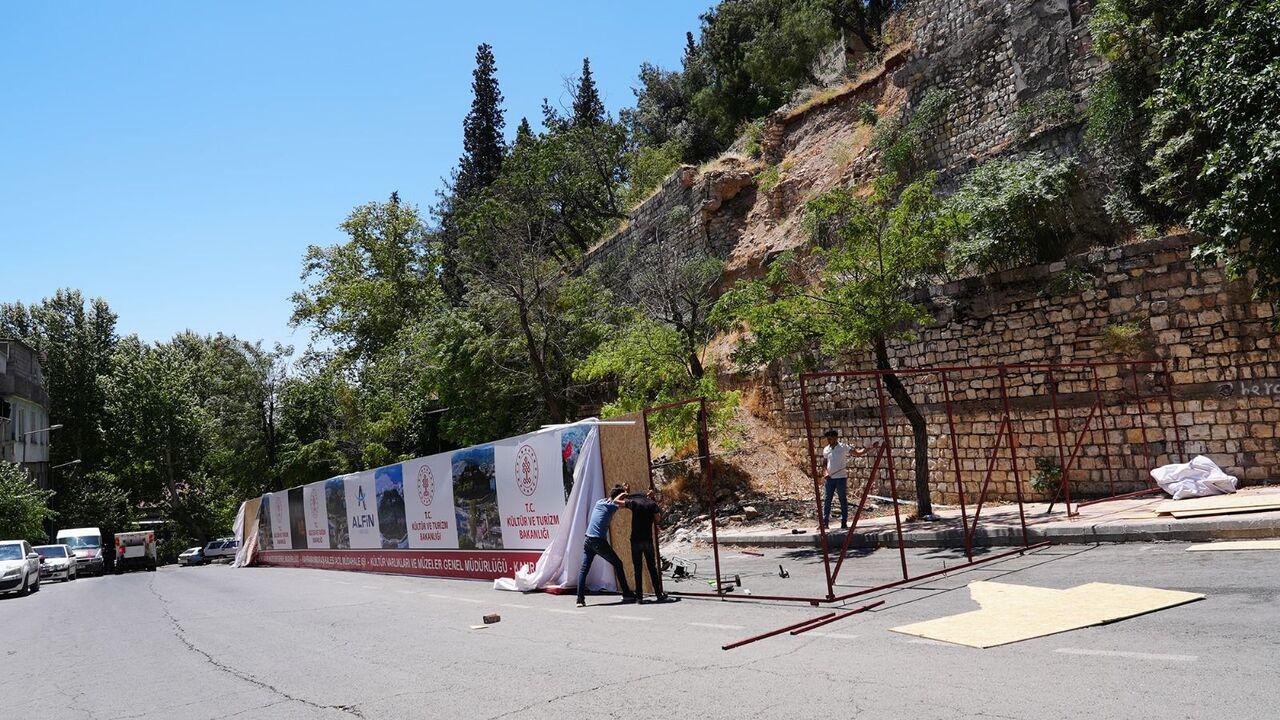 Kahramanmaraş’ın Hafızası Yeniden Yazılıyor Kalede Restorasyon Başladı (6)