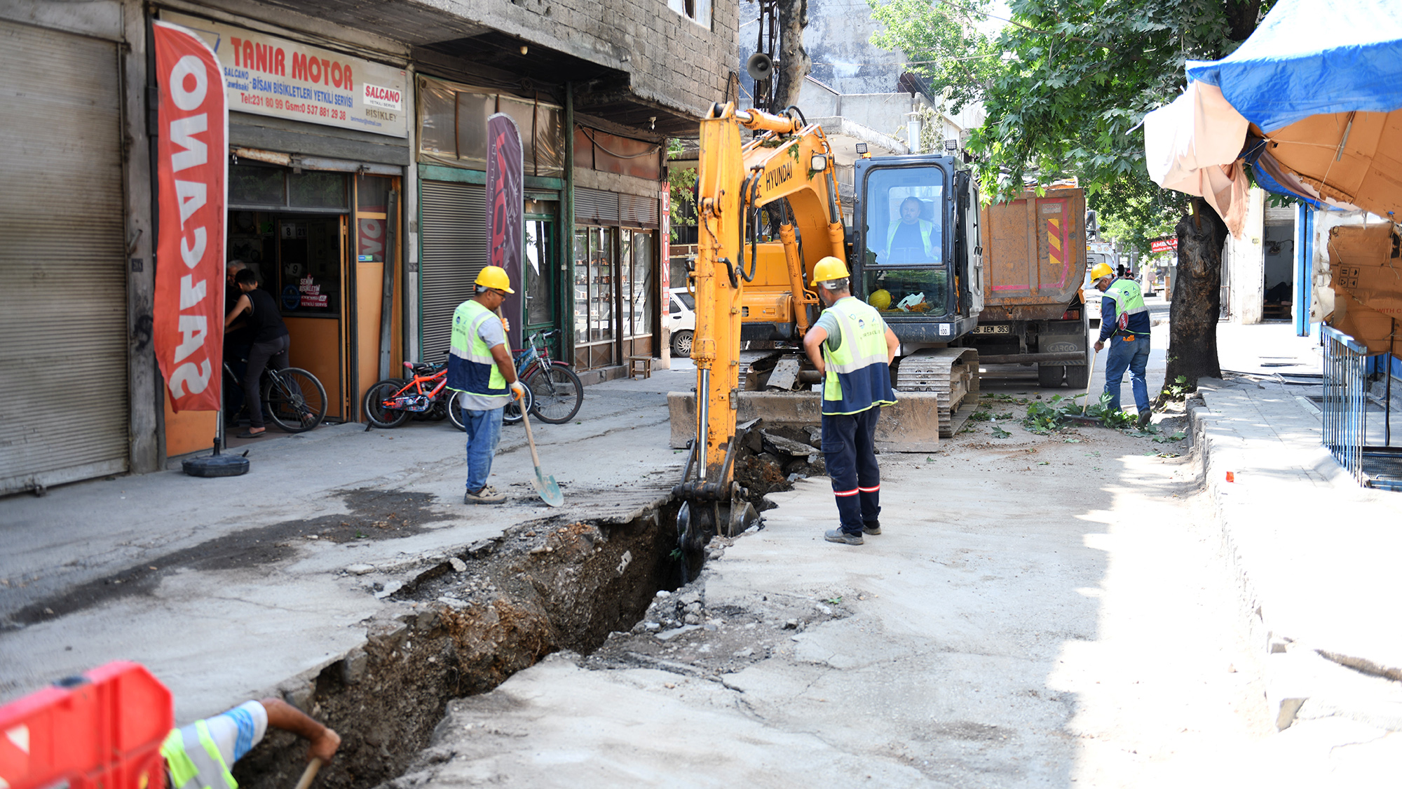 Kahramanmaraş'ta 14 Mahalleye 115 Kilometre Yeni İçmesuyu Hattı (3)