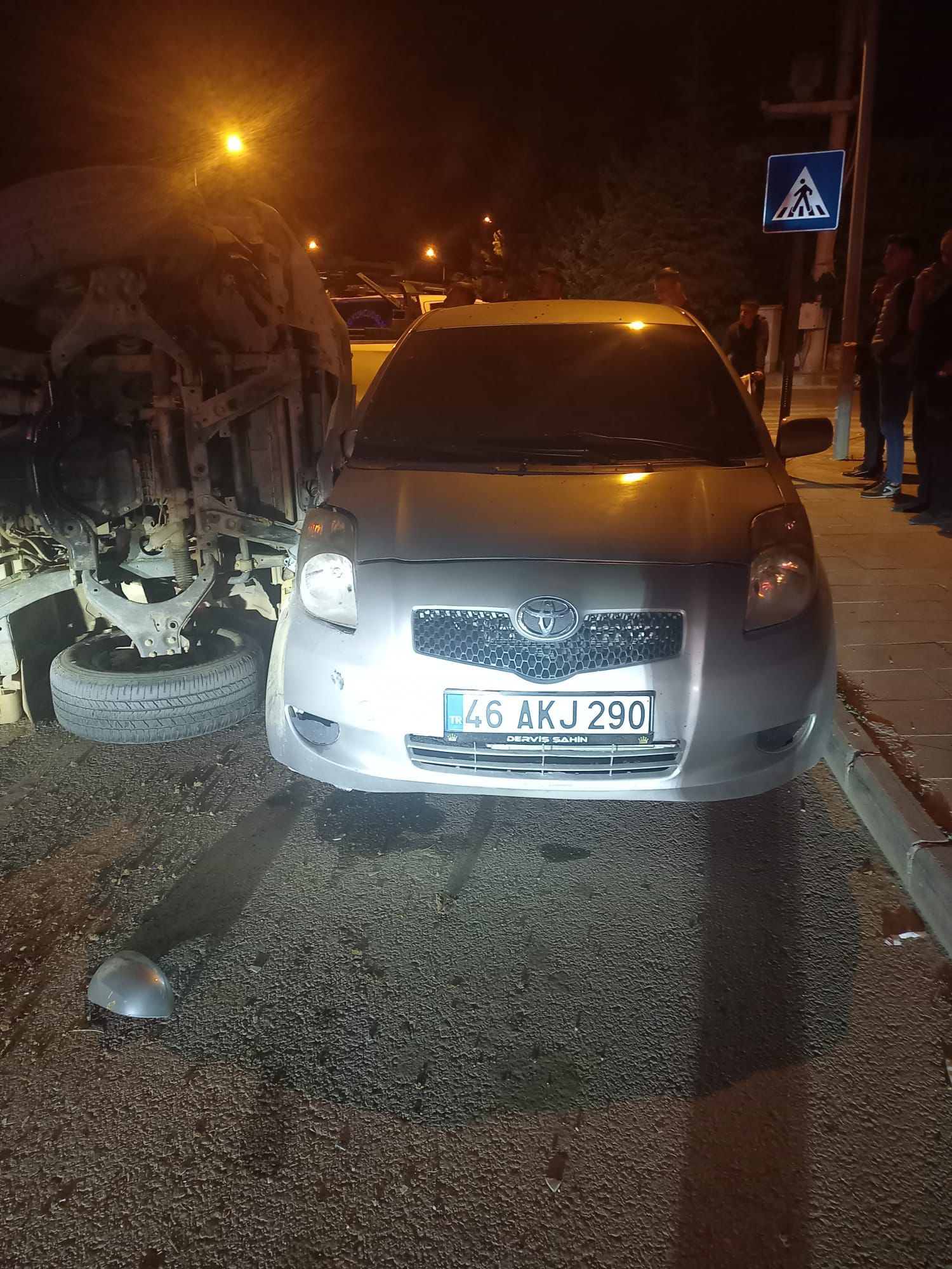Kahramanmaraş'ta Otomobil Ve Pikap Çarpıştı Yaralılar Var (3)