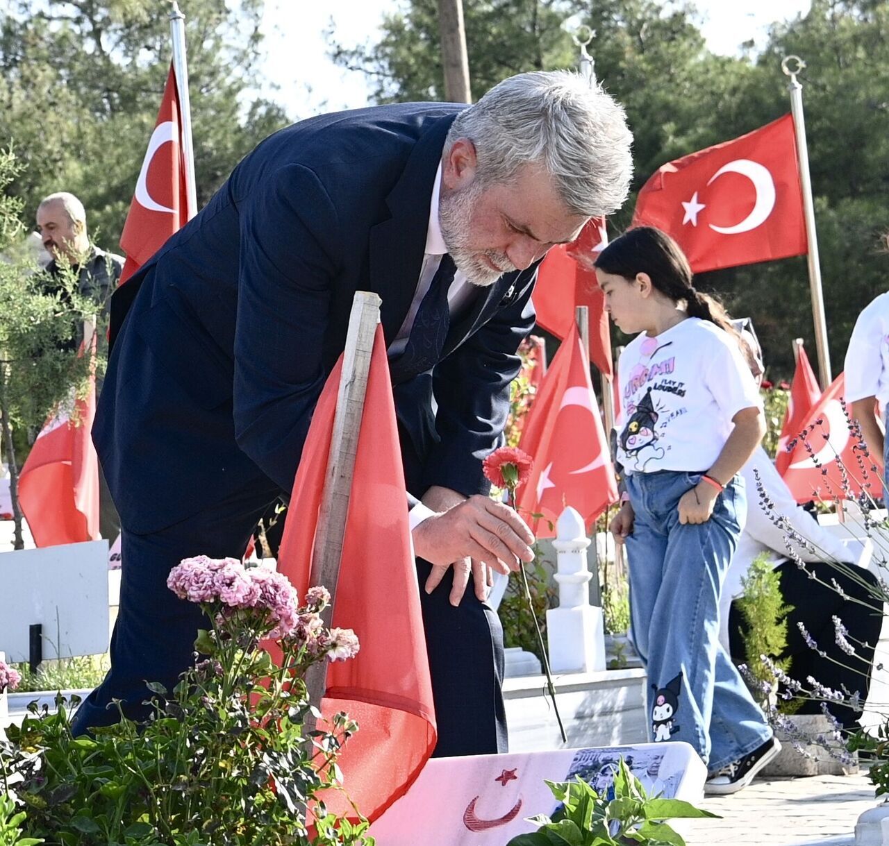Kahramanmaraş'ta Şehitler Kabri Başında Dualarla Anıldı (1)