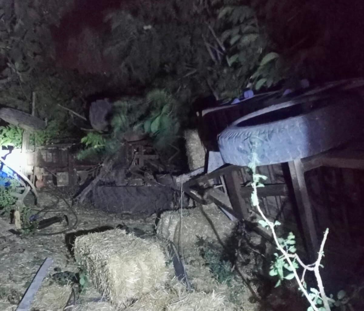 Kahramanmaraş'ta Traktör Devrildi 1 Yaralı (2)