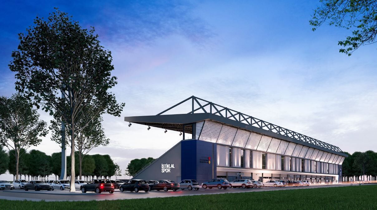 Kahramanmaraş'ta Tribünler 4 Bin Kişilik, Zemini Uefa Standartlarında İşte Yeni Saha (2)