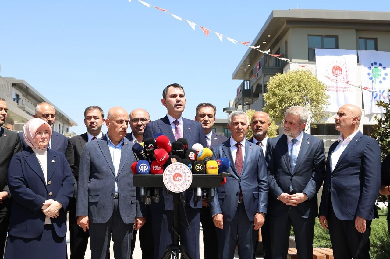 Murat Kurum'dan Kahramanmaraş'ta Yerinde Dönüşüm Süre Açıklaması (1)