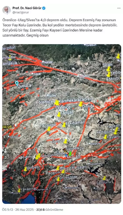 Naci Görür'den İki Şehir İçin Kritik Deprem Uyarısı-1
