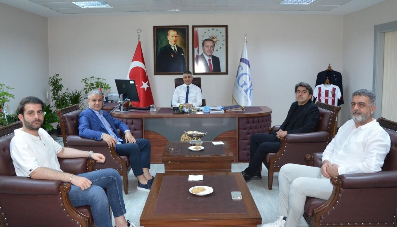 Özel Sular Akademi Hastanesi’nden Sgk İl Müdürü Hüseyin Karaoğlan’a Ziyaret (2)