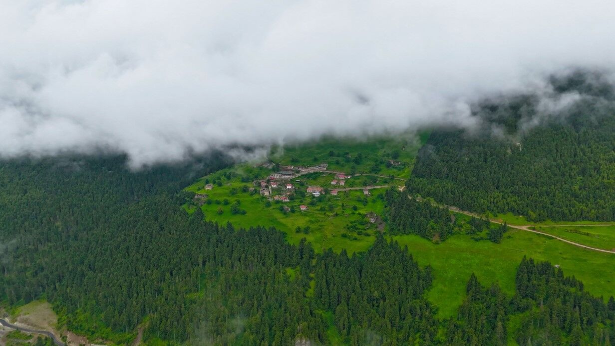 Santa Harabeleri’nden Büyüleyen Görüntüler Sis Bulutlarıyla Masalsı Bir Yolculuk (2)
