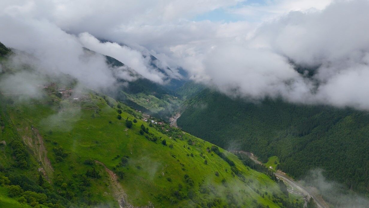 Santa Harabeleri’nden Büyüleyen Görüntüler Sis Bulutlarıyla Masalsı Bir Yolculuk (4)