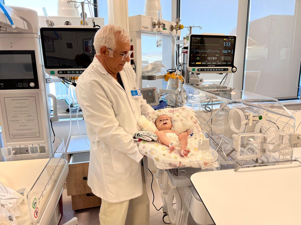 3 Aylık Bebeğin Kalbi Kahramanmaraş'ta Yeniden Atıyor (1)